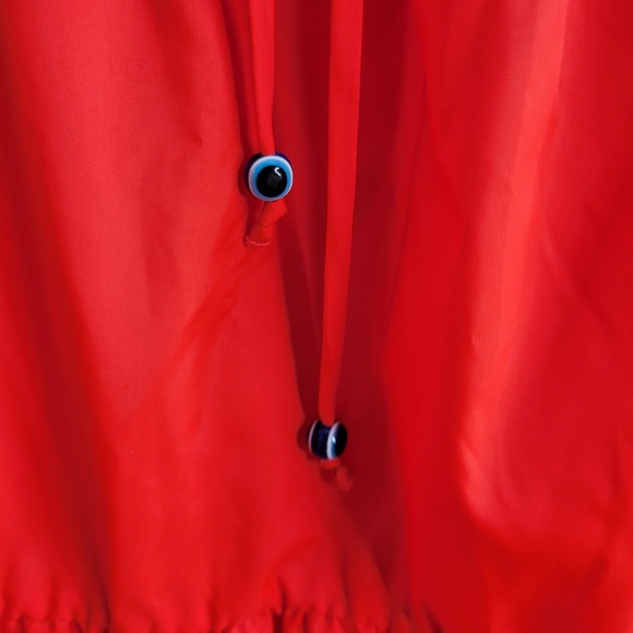 Staud Red Two-Piece Set Crop Top Med & Tiered Maxi Skirt Lg Tie Detail Boho Chic - Picture 12 of 16